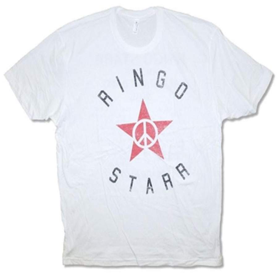 Ringo Starr- Star 2015 Tour-White T-Shirt