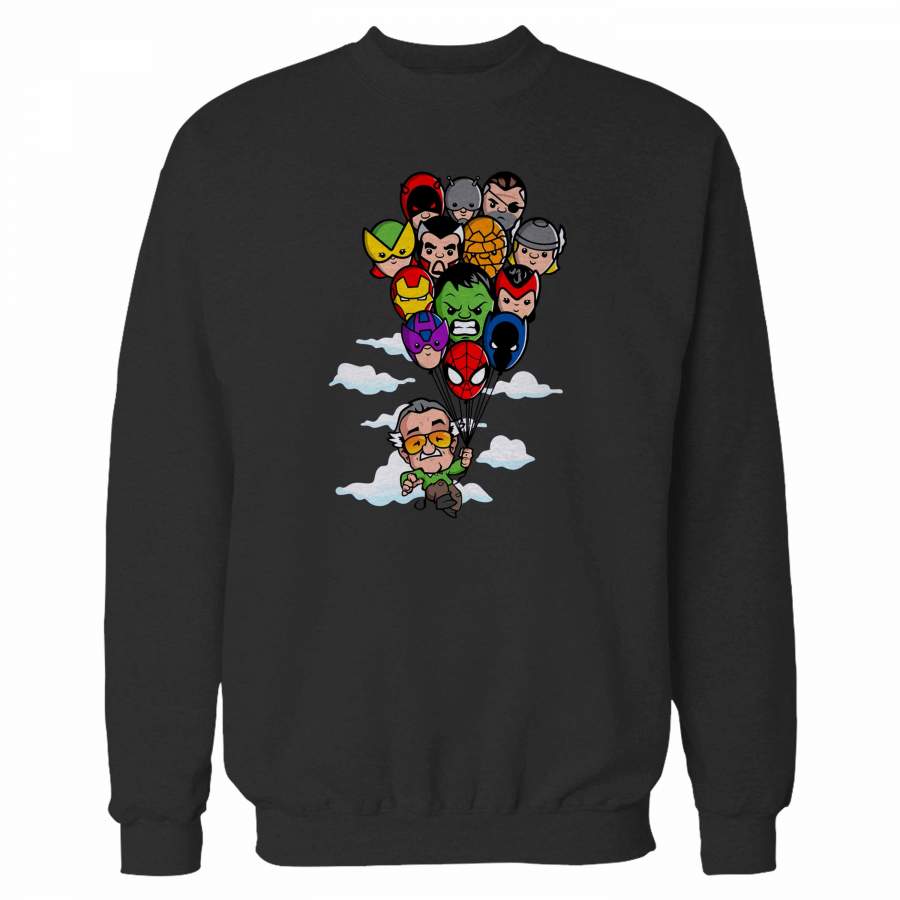 Balloon Stan Superhero Character Sweatshirt