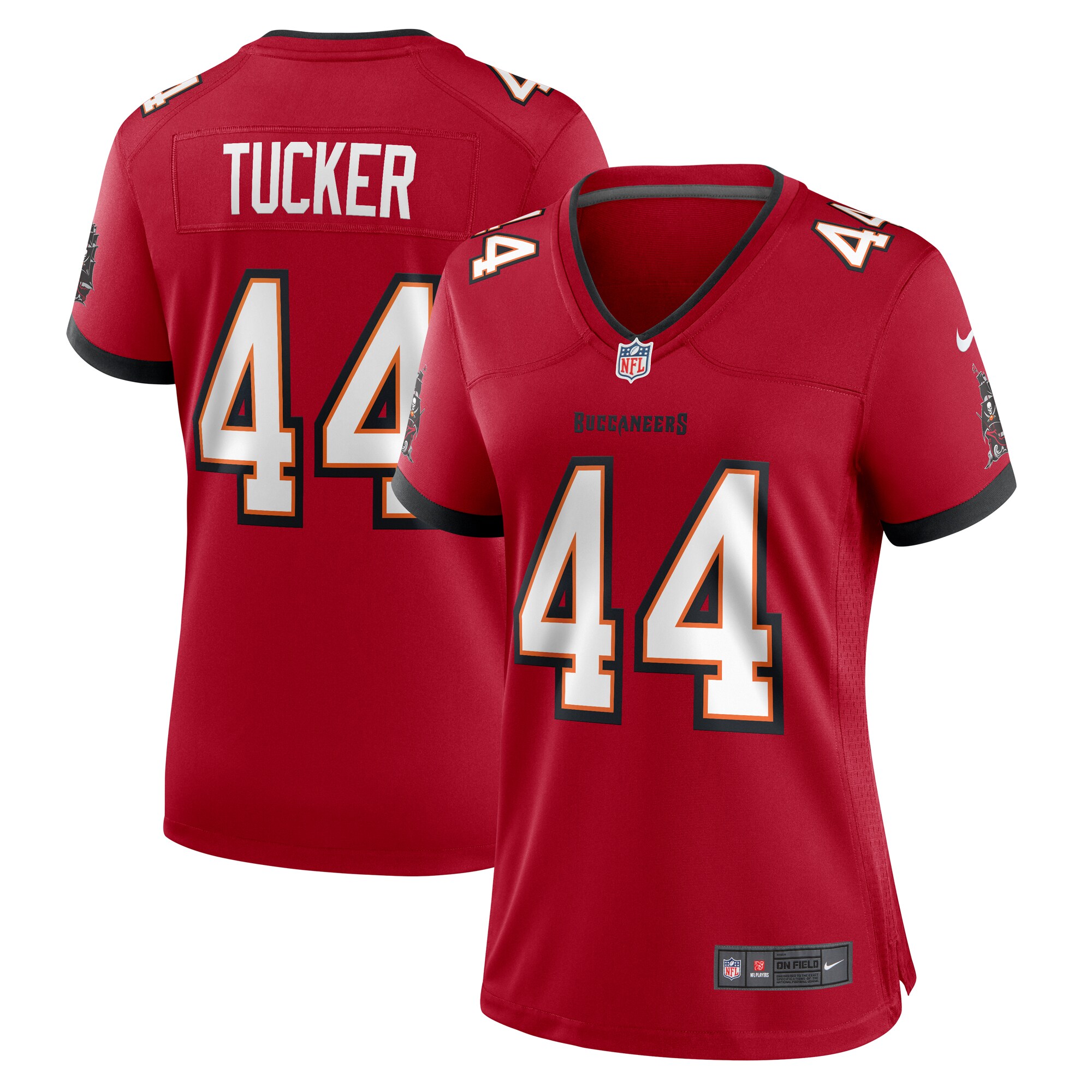 Women’s Tampa Bay Buccaneers Sean Tucker  Red  Game Jersey