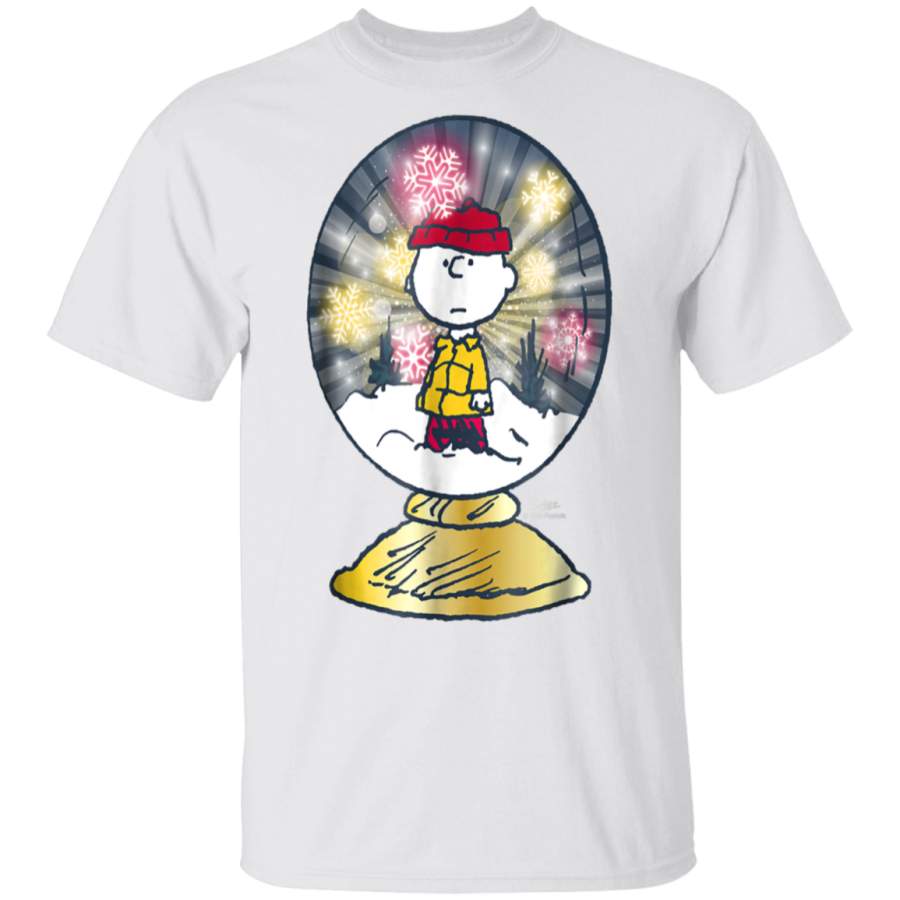 Peanuts Charlie Brown Snow Globe T-Shirt