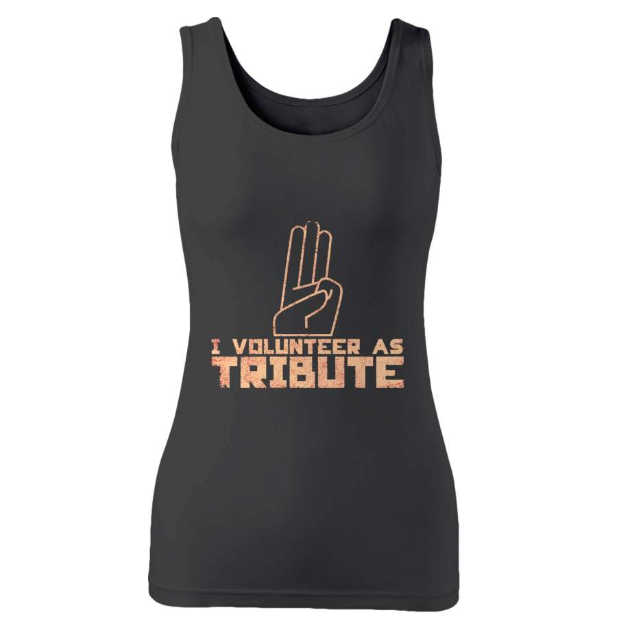 Hunger Games Volunteer As Tribute Woman’s Tank Top