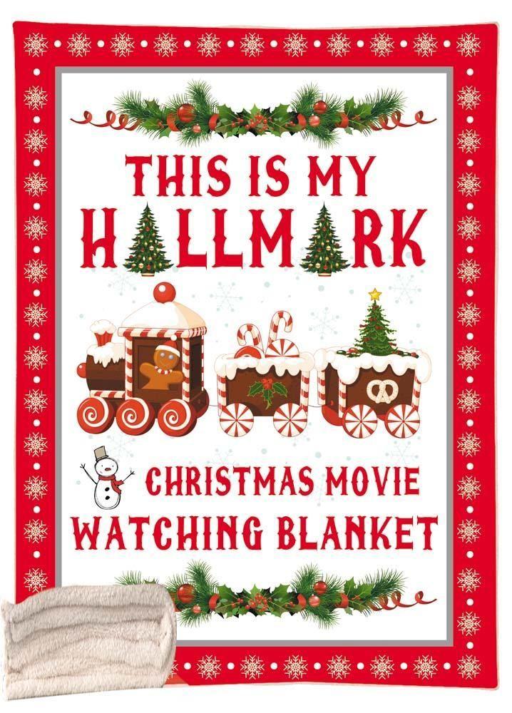 X-Mas Hallmark Train Blanket Christmas Decoration Ideas