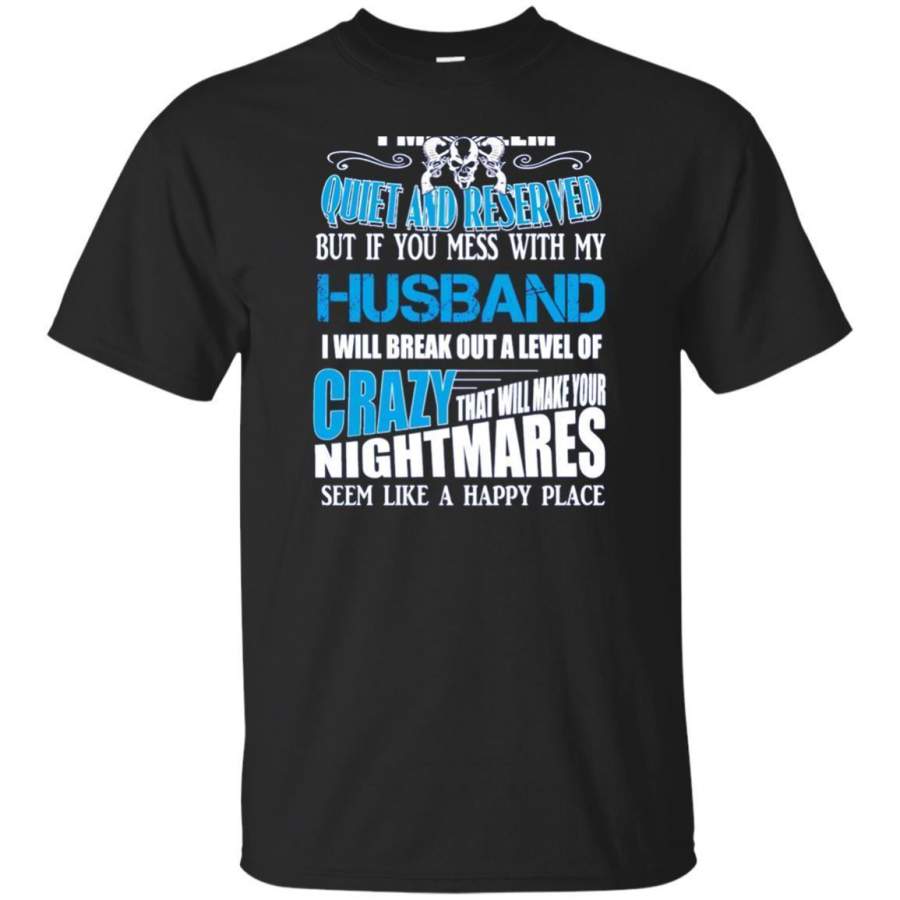 AGR Don’t Mess With My Husband Long Sleeve Gift T-shirt