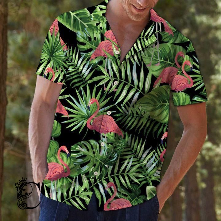 Beach Shirt Find Flamingo Hawaiian Shirt- Chillicothemall