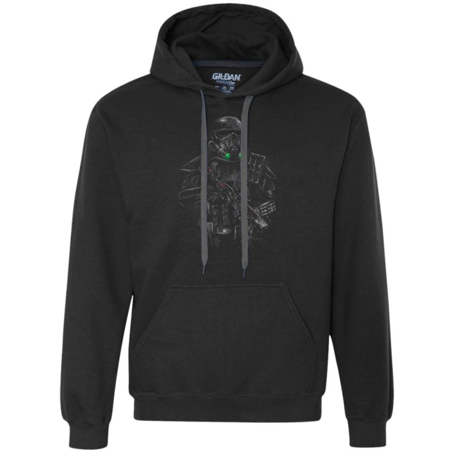 Death trooper Premium Fleece Hoodie – Fashionspicex Shop