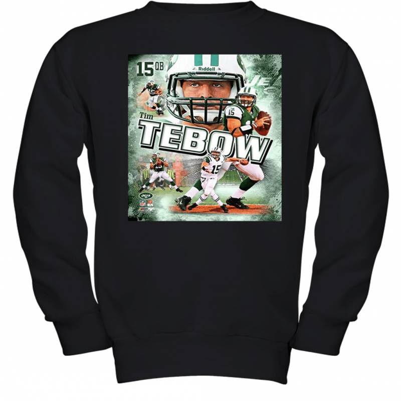 Tim Tebow New York Jets Composite Youth Sweatshirt