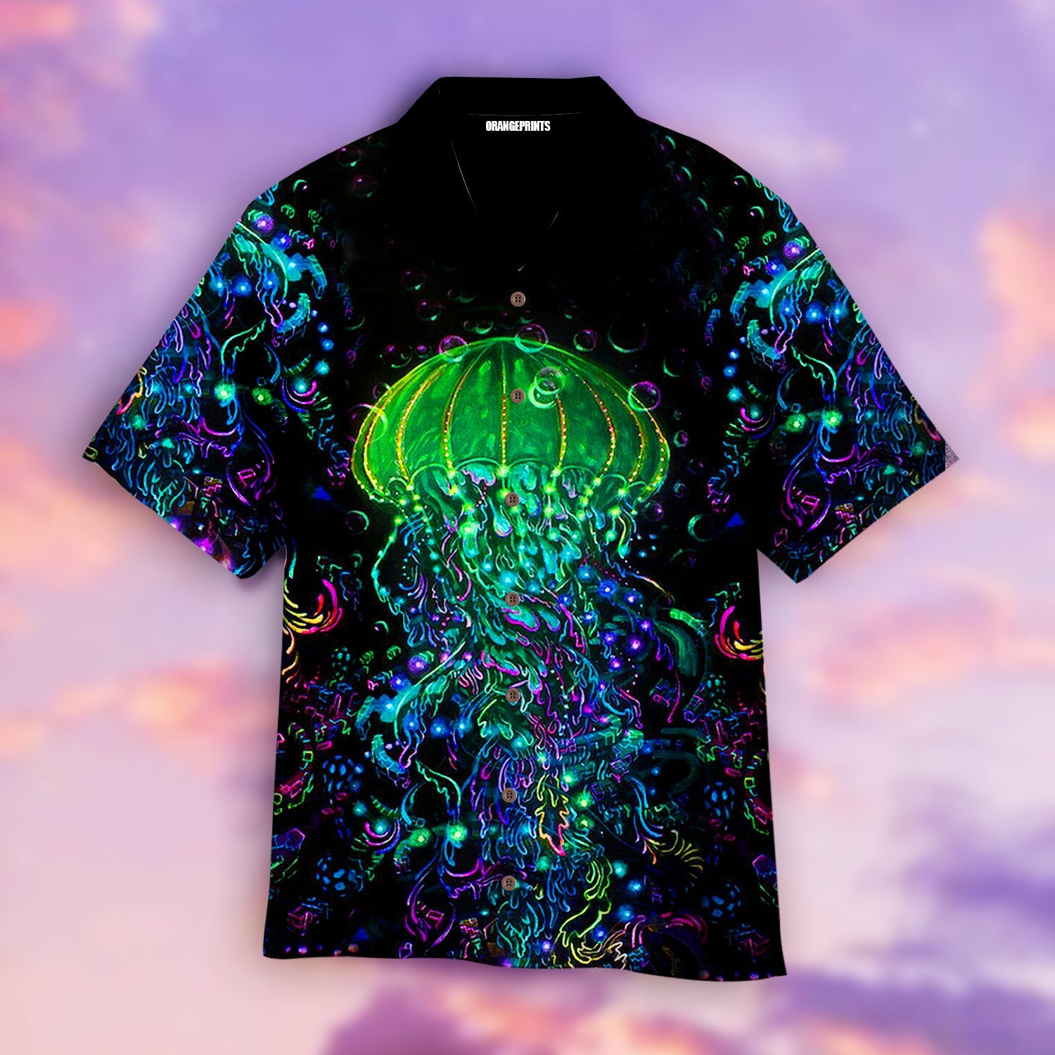 Jellyfish Psychedelic Hawaii Shirt For Men Women Adult Ha57347