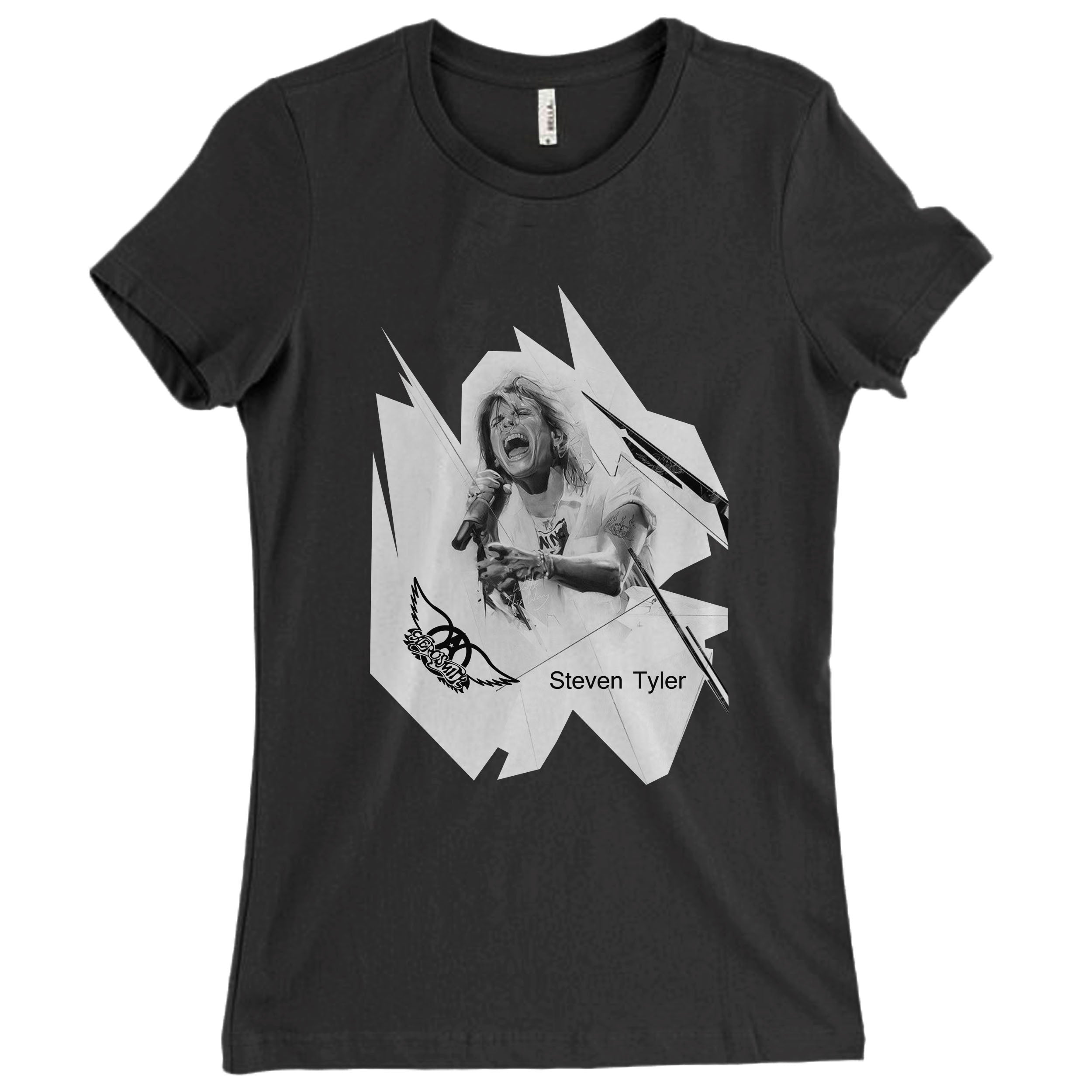 Aerosmith Steven Tyler Fan Art Women T-Shirt