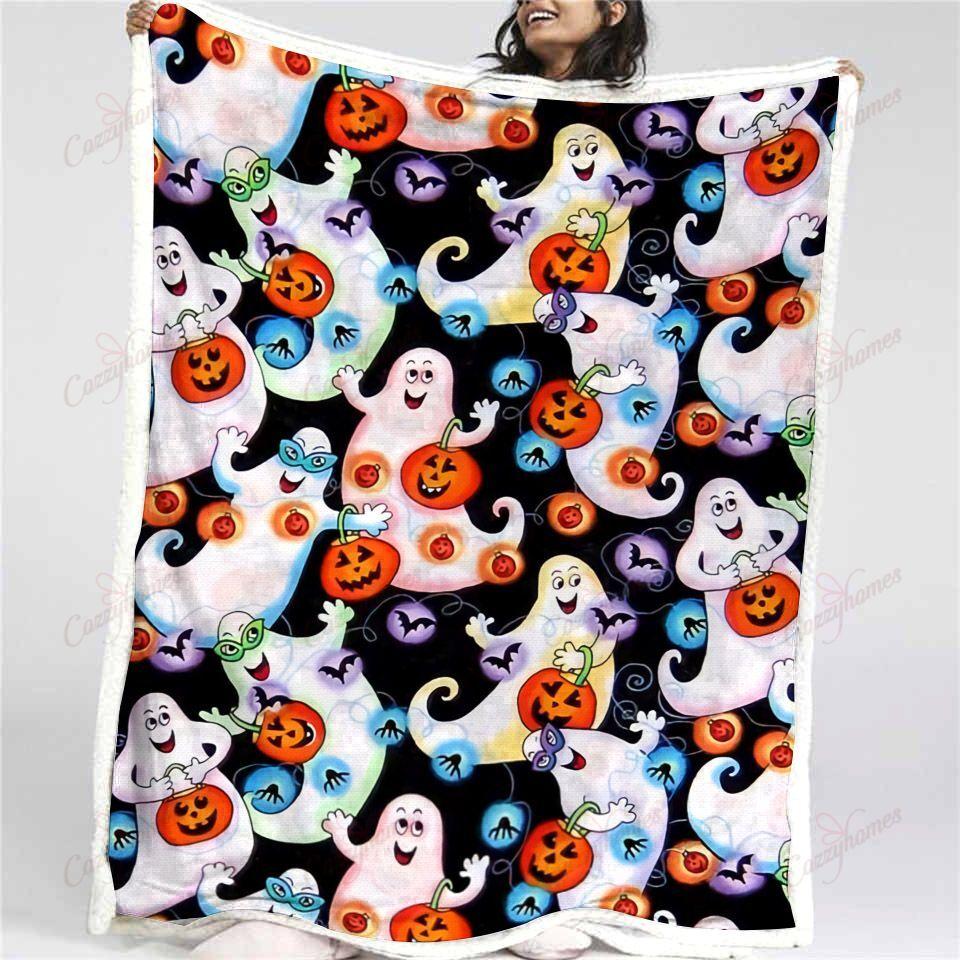 Magic Halloween Fleece Blankets, Halloween Blanket, Halloween Throw Blanket, Halloween Fleece Blanket – Blanket, 30X40, Blanket Sofa Bed