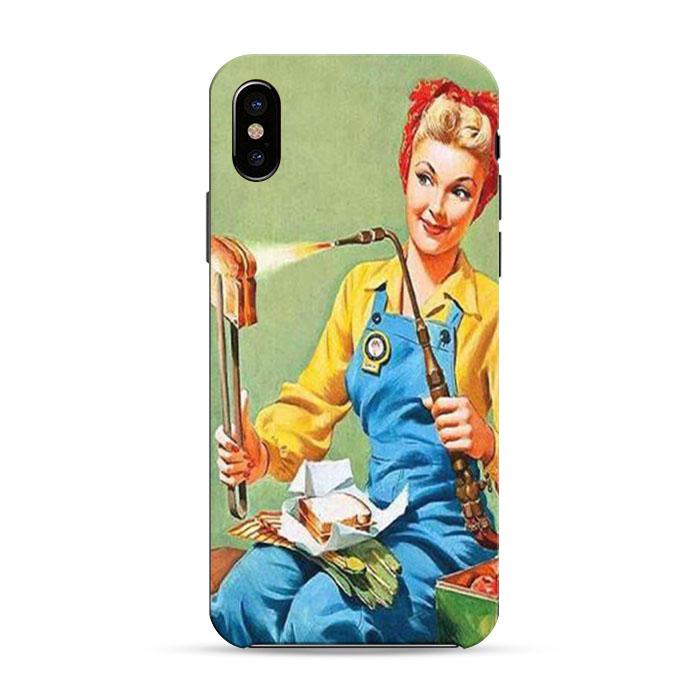 Vintage Super Woman iPhone XR 3D Case