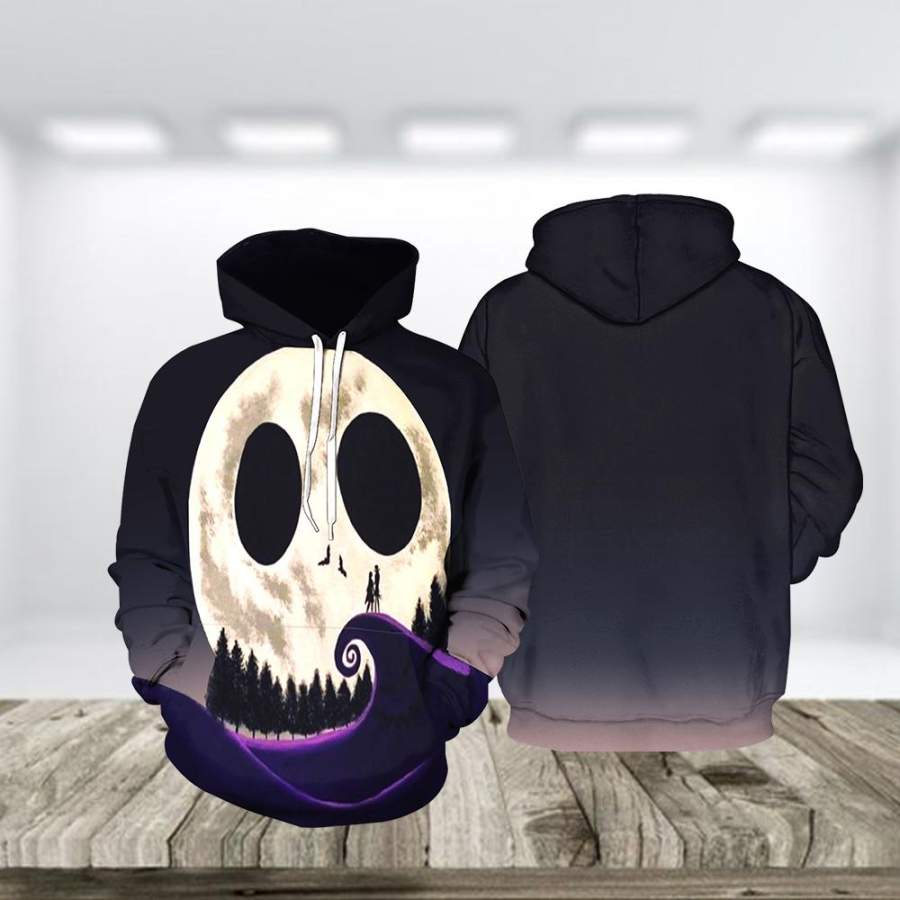 3D ALL OVER PRINTED NIGHTMARE BEFORE CHRISTMAS SWEATSHIRT 01