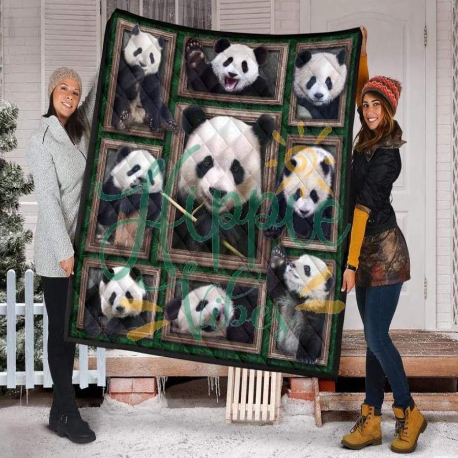 Panda Quilt Blanket