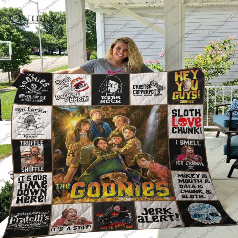 The Goonies T-shirt Quilt