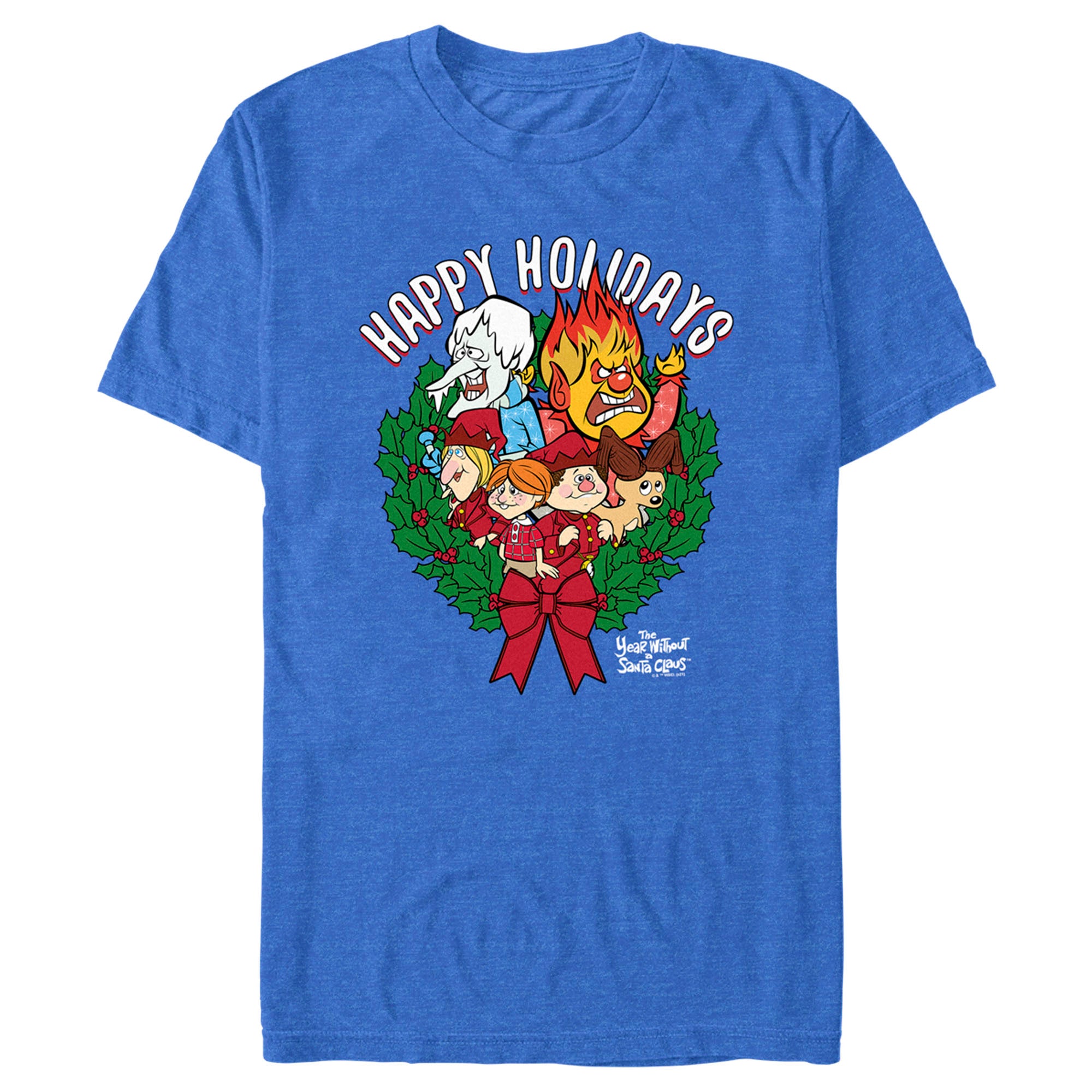 The Year Without A Santa Claus Men’S Happy Holidays  T-Shirt