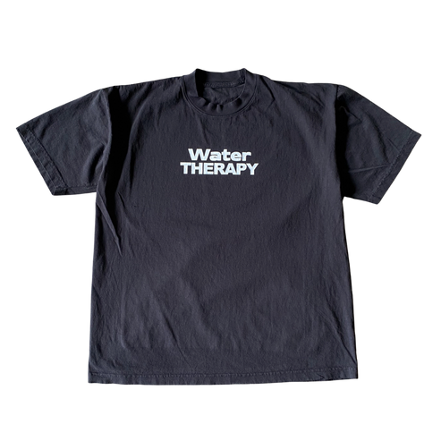 Water Therapy Text Tee Shirt Outfit