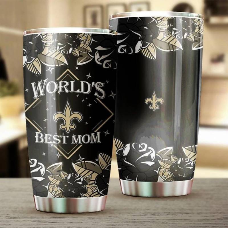 New Orleans Saints Football World’s Best Mom Tumbler