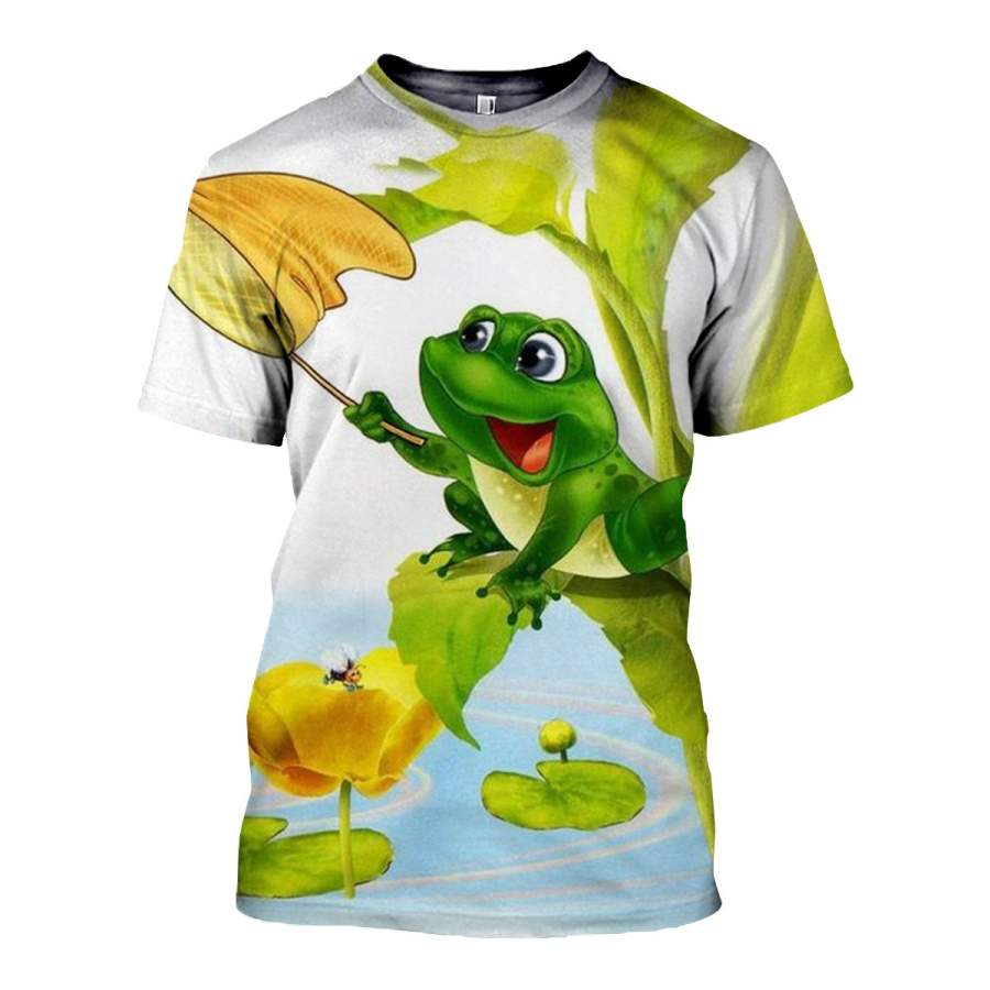 3D All Over Printed Frog T Shirt Hoodie 71201912