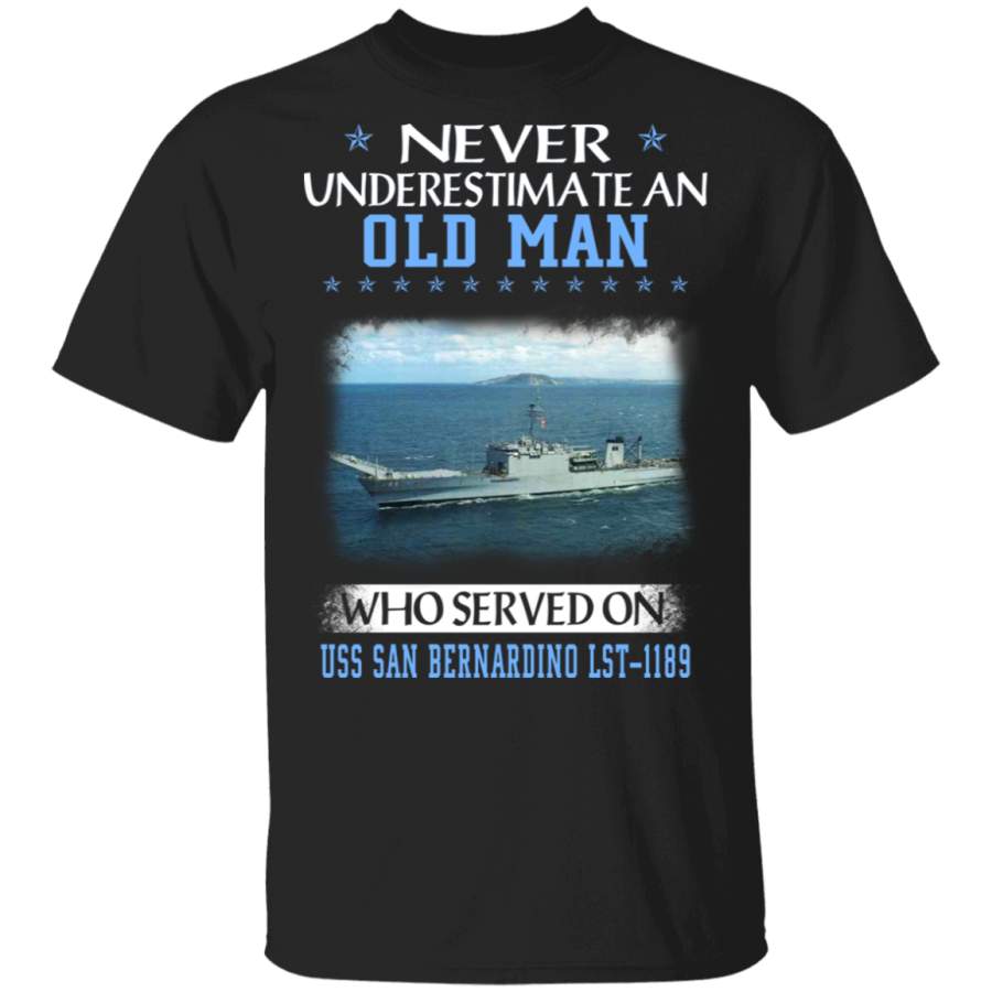 USS San Bernardino LST-1189 Veterans Day Christmas Gift T-Shirt