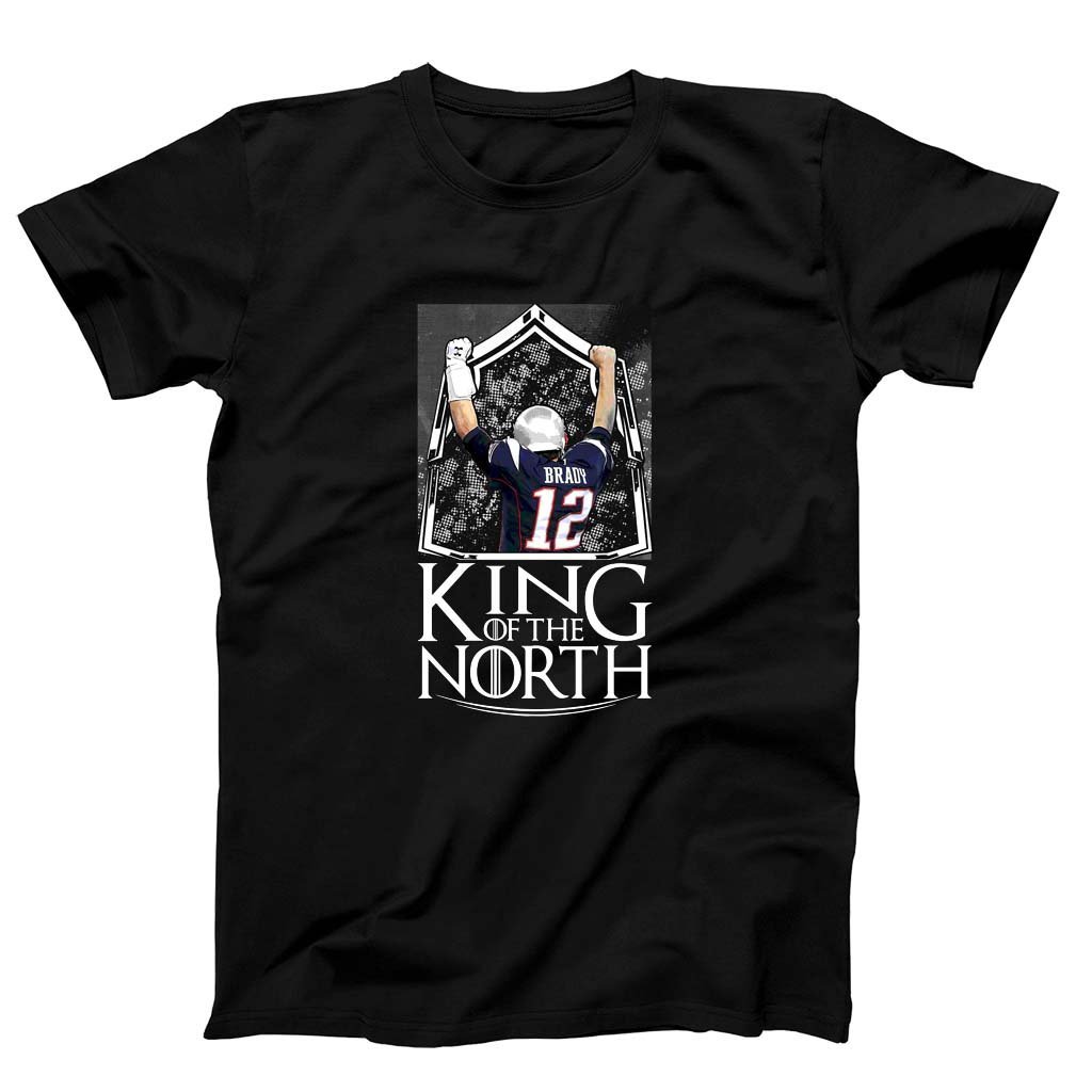 Tom Brady King Of The North New England Patriots Football Men’S T-Shirt