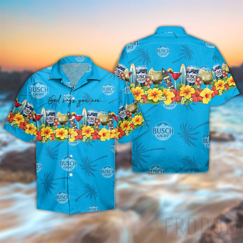 Summer Busch Light Hawaii Shirt Ha110312