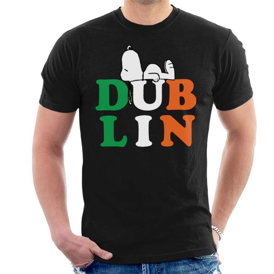 Peanuts Dublin Snoopy Men’s T-shirt