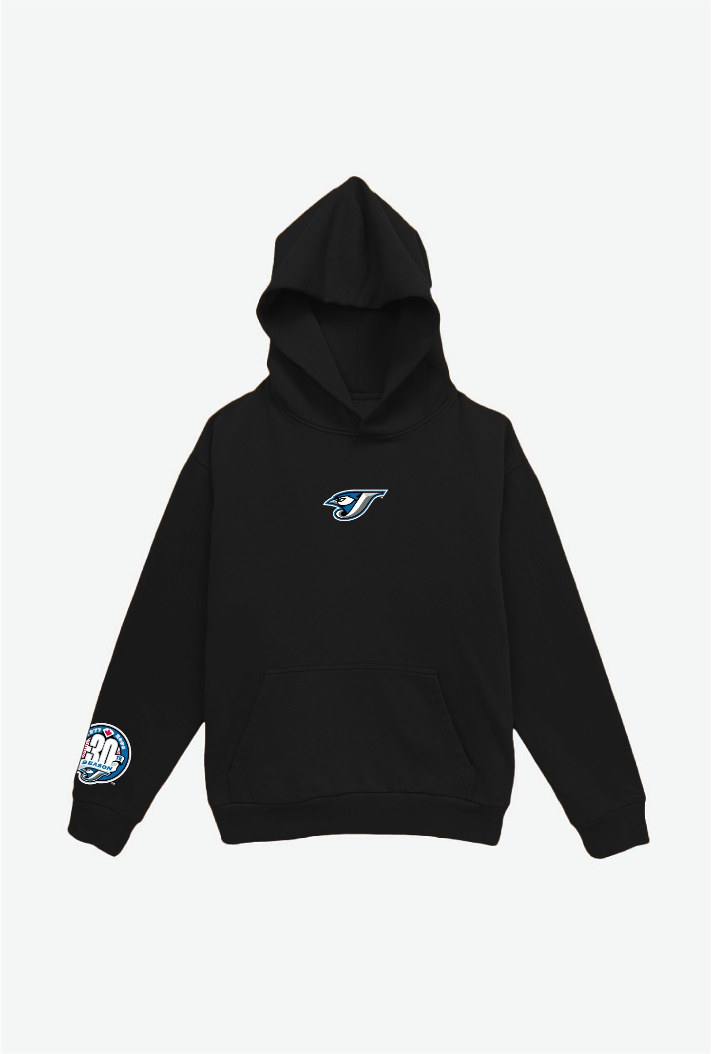 Toronto Blue Jays 30Th Season Heavyweight Hoodie – Black