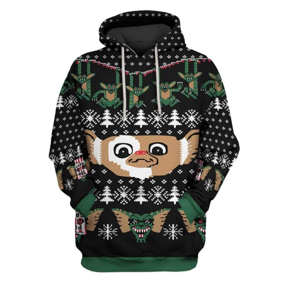 Custom T-shirt – Hoodies Ugly Christmas Gremlins Apparel