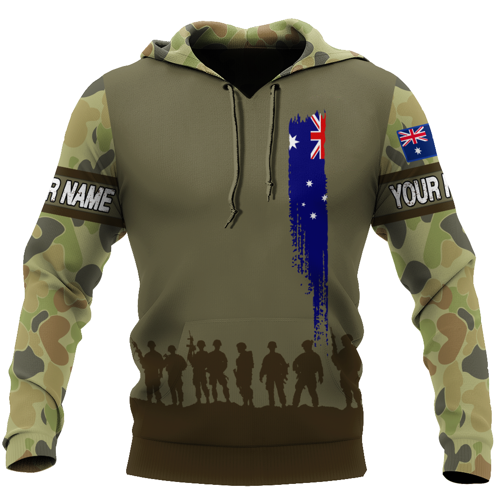 Personalized Name – The Australian Army 3D All Over Printed Shirts DA13032105