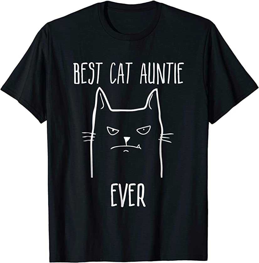 Best Cat Auntie Ever T-shirt | Kitten Aunts