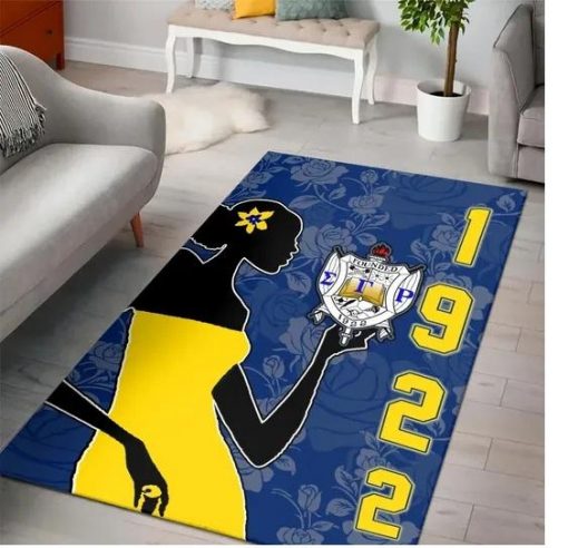 Sigma Gamma Rho Founded 1922 Sgr Girl Rose Background Rug