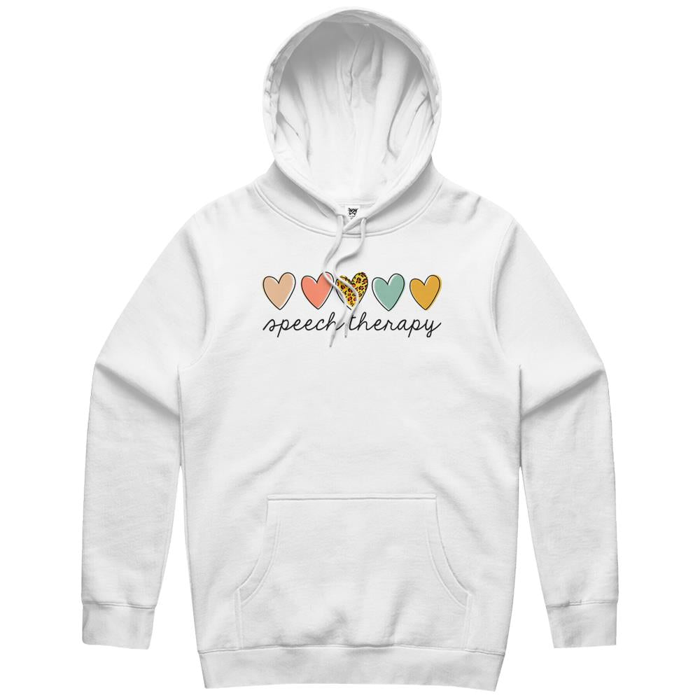 Speech Language Pathologist Leopard Speech Therapy Slp Hoodie