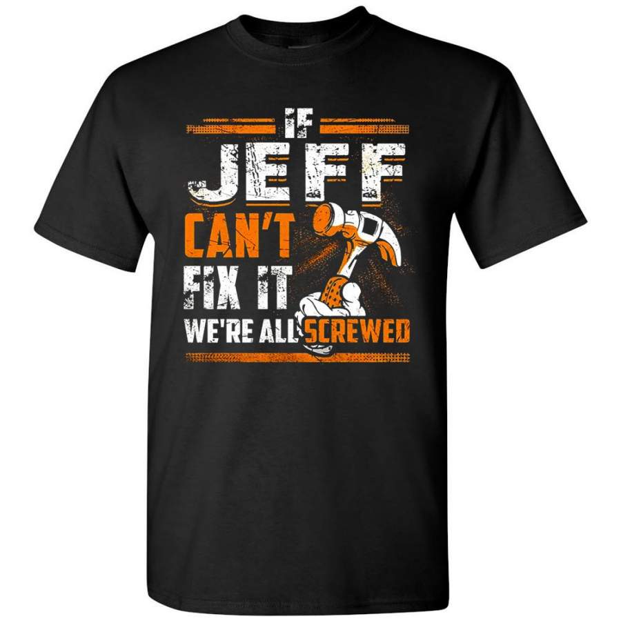 Jeff Can’t Fix It, Vintage Grunge T-Shirt