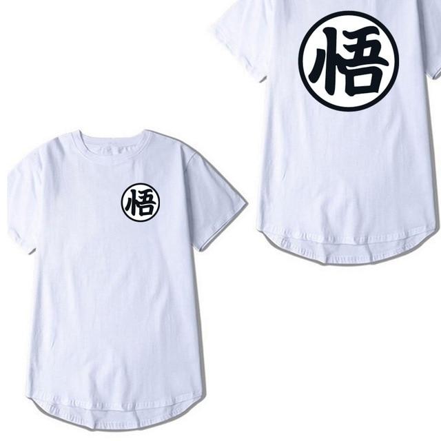 Dragon Ball Z Goku Kanji Scallop Style T-Shirt