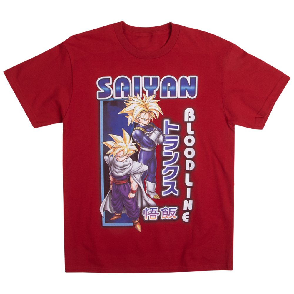 Dragon Ball Z Saiyan Bloodline Red Tee