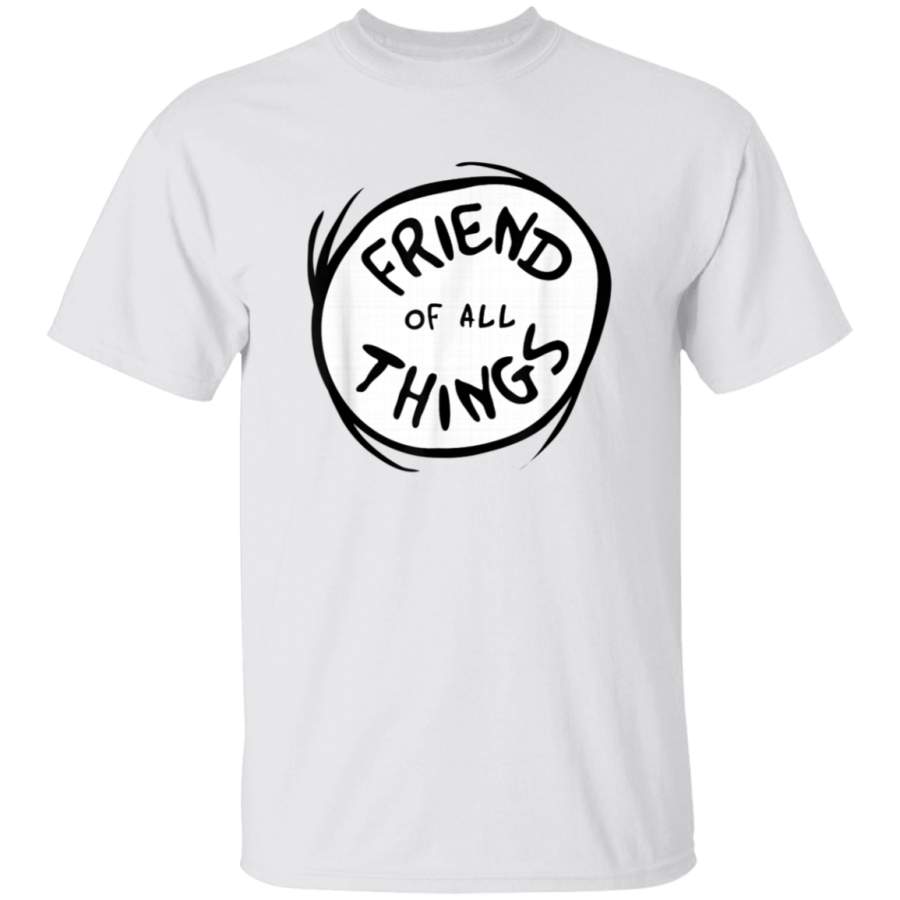 Dr Seuss Friend of all Things Emblem Color Option TShirt