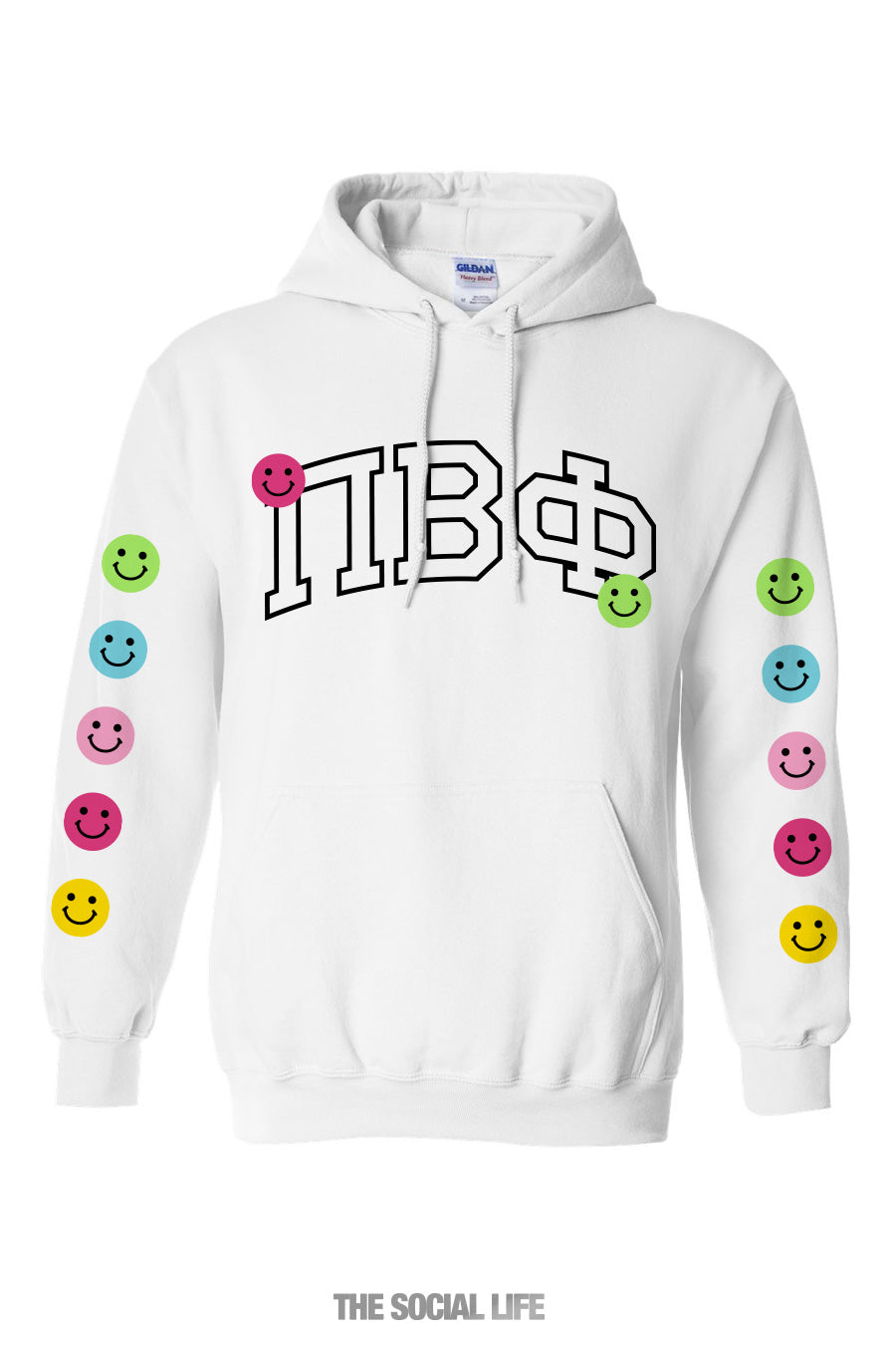 Pi Beta Phi Happy Day Hoodie