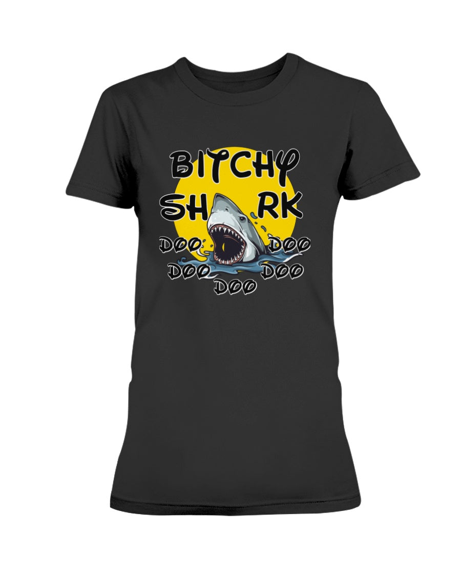 B*Tchy Shark Doo Doo Doo Doo Doo Shirts Mugs Totes