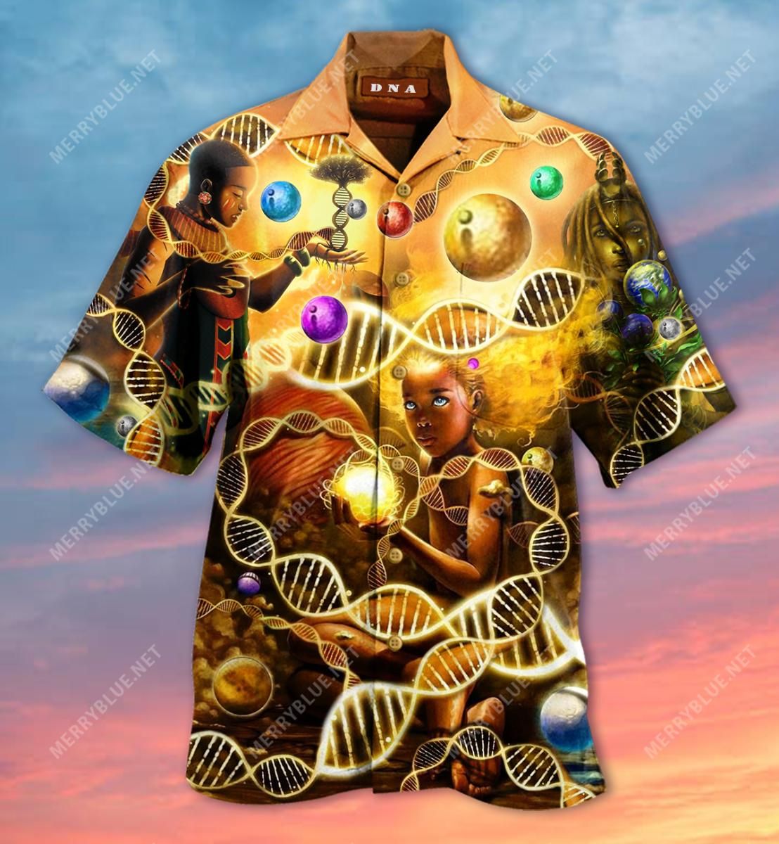 You’Re My Dna Aloha Hawaiian Shirt Colorful Short Sleeve Summer Beach Casual Shirt For Men And Women