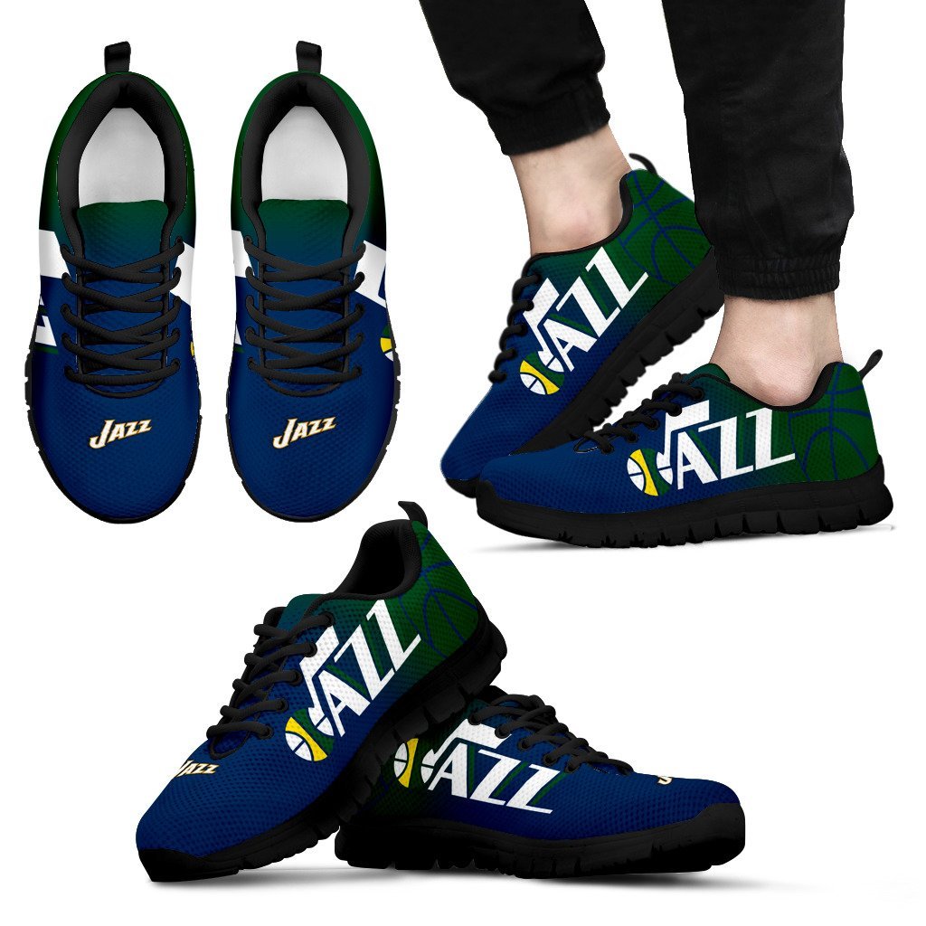 Utah Jazz Running Shoes Sneakers   Ladies Kids Men Gift