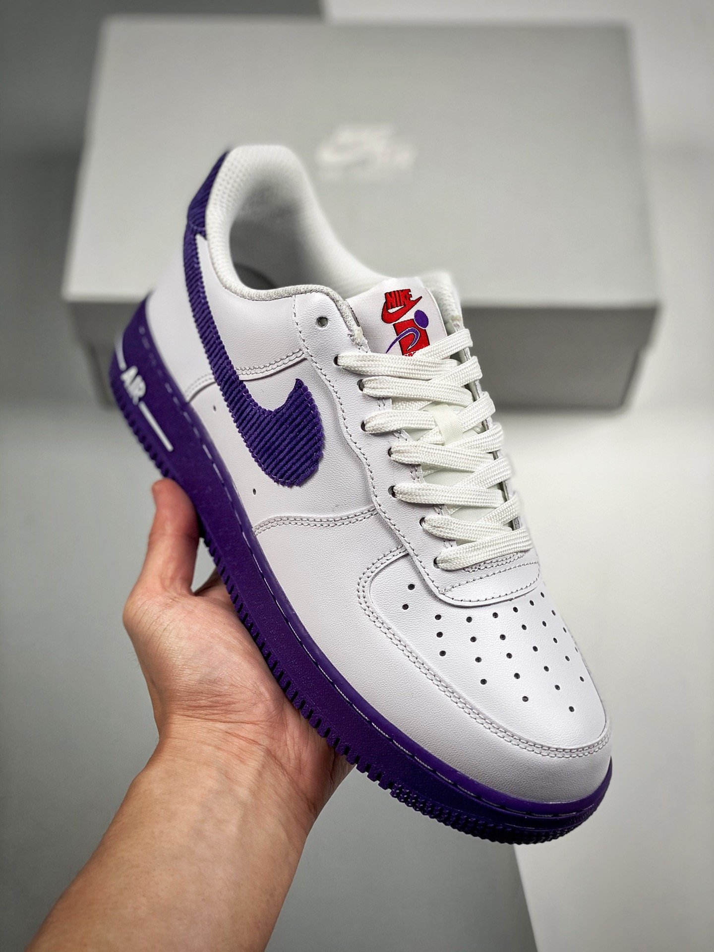 Nike Air Force 1 Low Sports Specialties WhitePurple DB0264-100 5340538