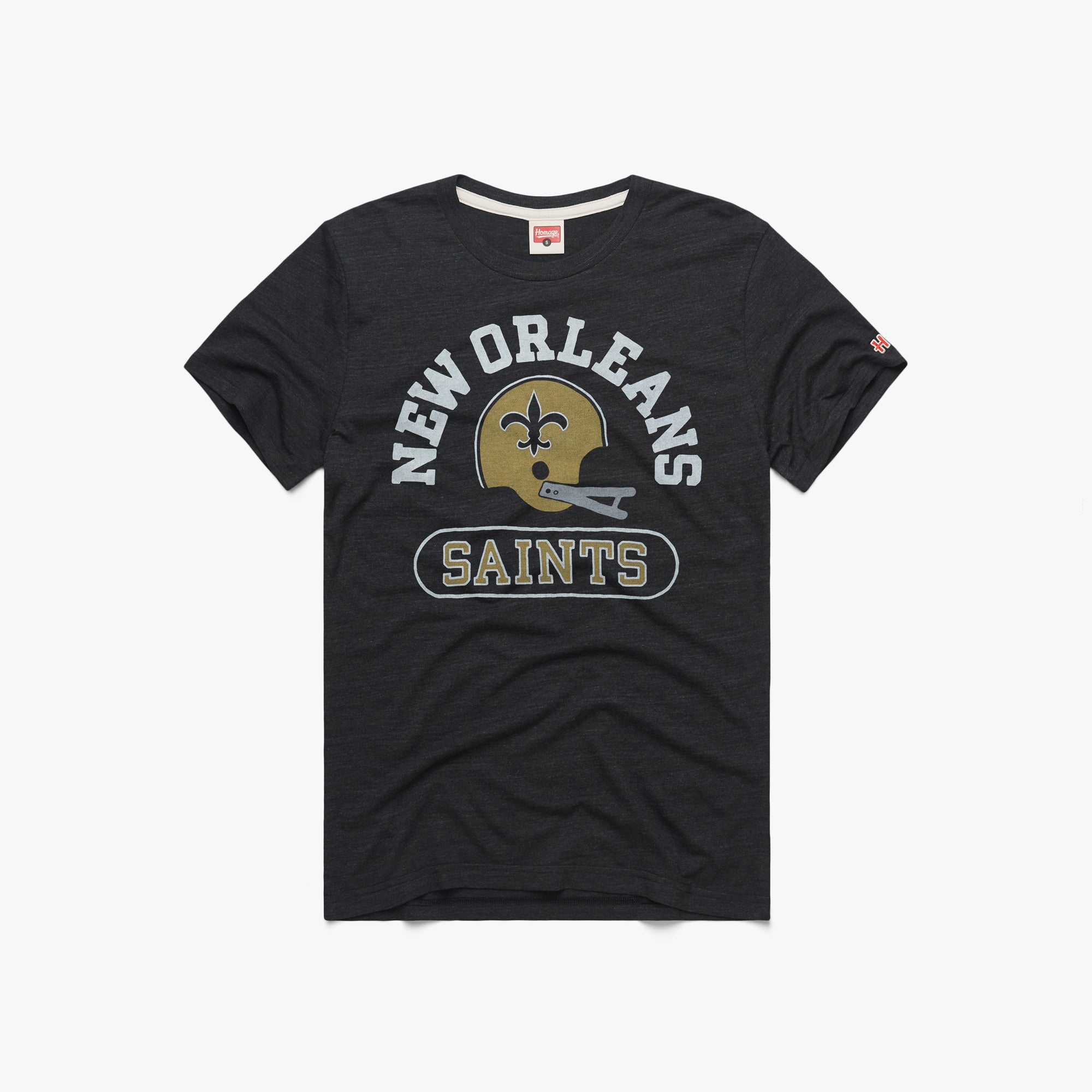 New Orleans Saints Throwback Helmet/Unisex Tee/3Xl