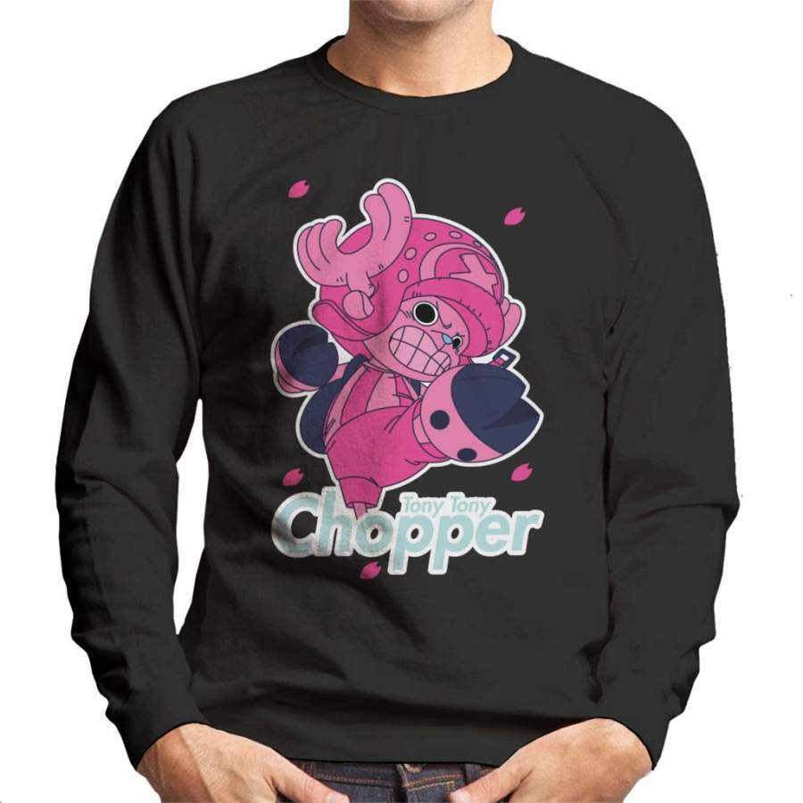 Tony Tony Chopper Kick One Piece Men’s Sweatshirt