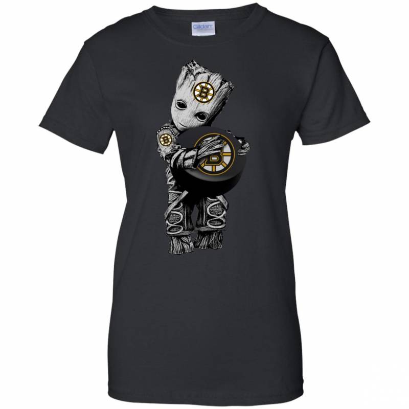 Boston Bruins Guardians Of The Galaxy Groot Hockey T-shirts