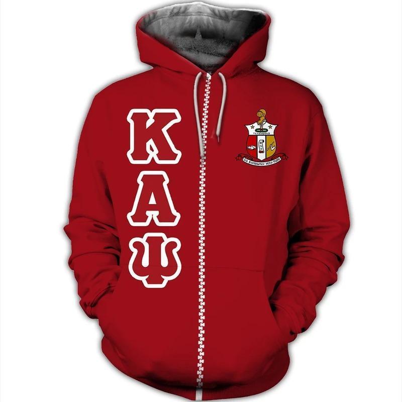 Wonderprint Hoodie – Sweet Nupe Kappa Alpha Psi Zip Hoodie