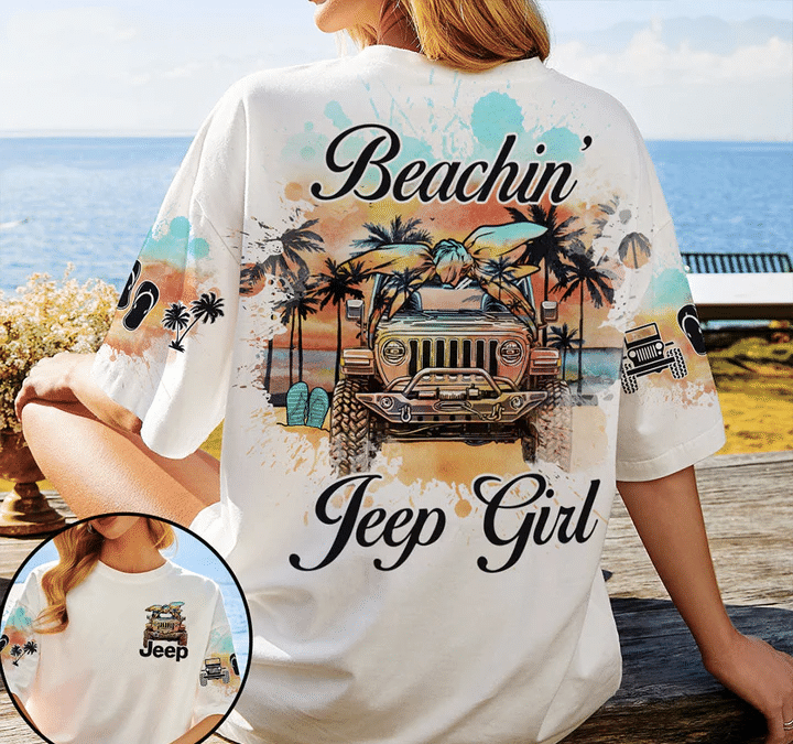 Beachin’ Jp Girl T-Shirt – Hoodie 3D