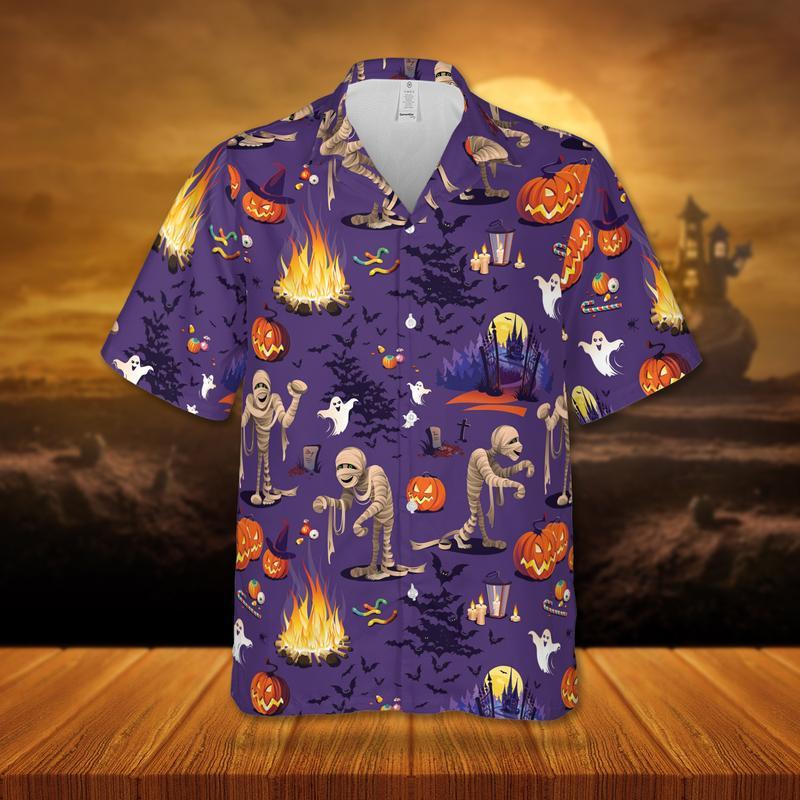 Curse Of The Mummy Halloween Hawaii Shirt For Men Women Adult Ha97818