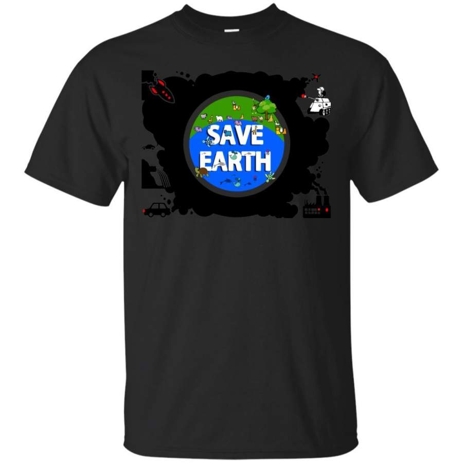 Save Earth – Earth Day -Save Animal Funny shirt