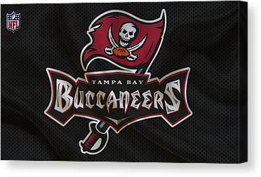 37 Tampa Bay Buccaneers Joe Hamilton Canvas Print