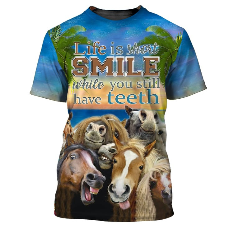 3D Hawaiian Shirt Horse Lovers