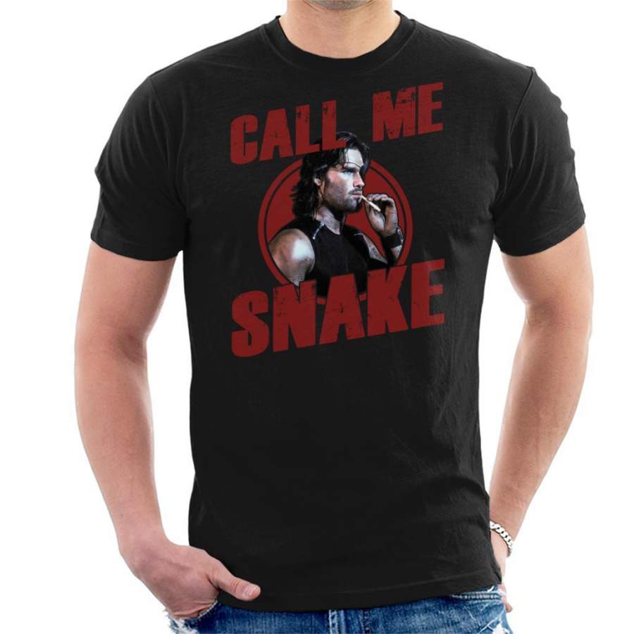 Escape From New York Call Me Snake Eyepatch Men’s T-Shirt